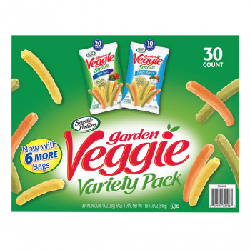 Sensible Portions Garden Veggie Straws, paquete variado, 1 oz, 30 unidades