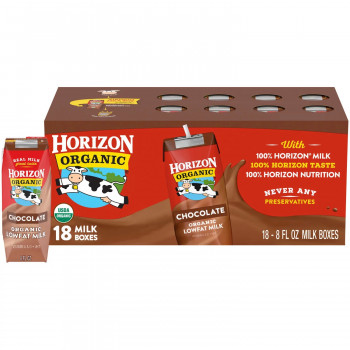 Horizon Organic Lowfat Chocolate Milk (8 fl. oz., 18 pk.)