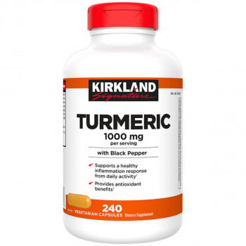 Kirkland Signature Turmeric 1000 mg, 240 Capsules