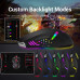 Mouse Redragon M601 con ajuste de peso, 7200dpi, RGB GAMING