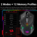 Mouse Redragon M601 con ajuste de peso, 7200dpi, RGB GAMING